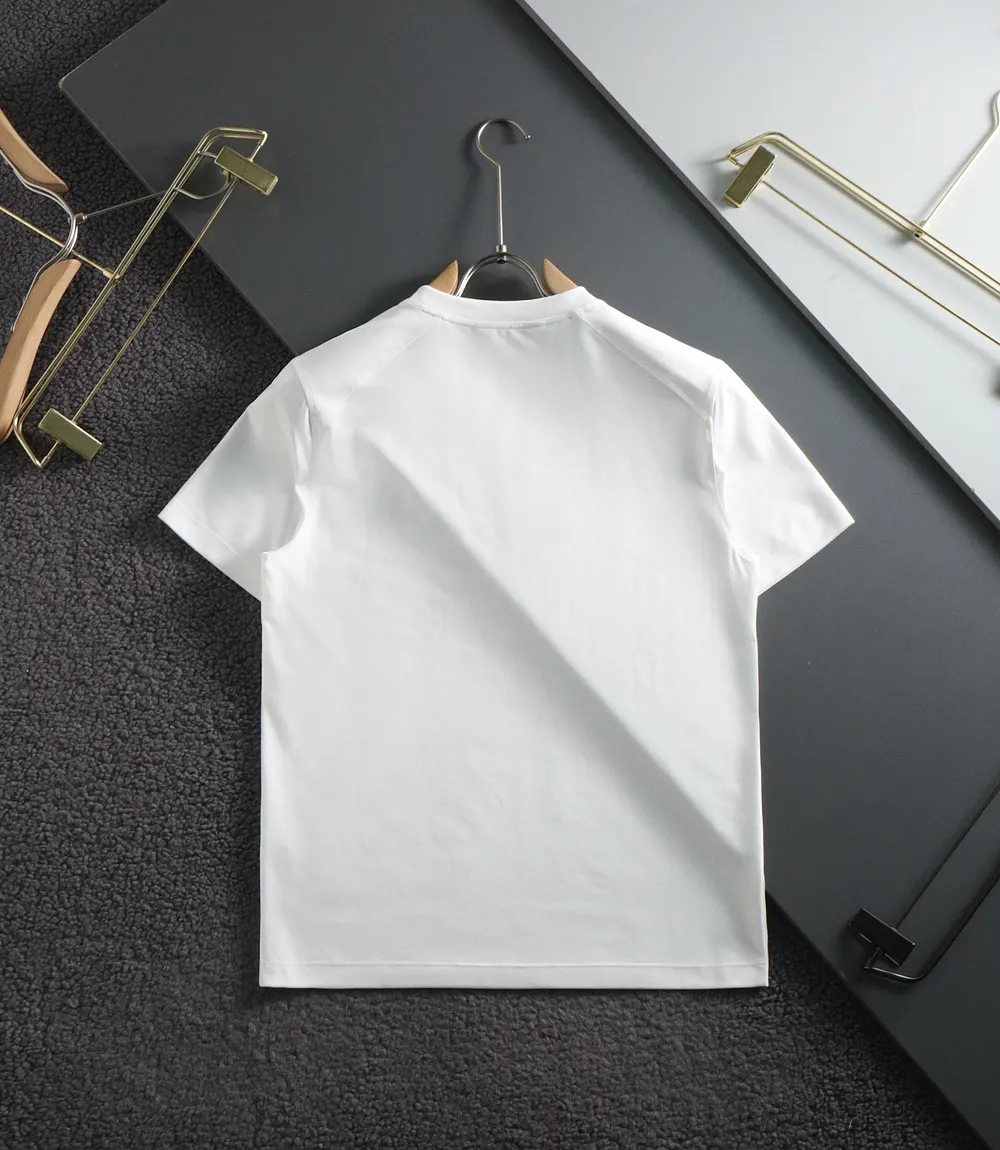 Loro Piana # Modal mercerized cotton custom-woven fabric # Simple LP concave and convex design Counter synchronization # Loose casual silhouette on the upper body, comfortable texture, super breathable, long-term washing without deformation, novel style Versatile and casual! Color: Black White Gray Orange Sizes: M-3xl